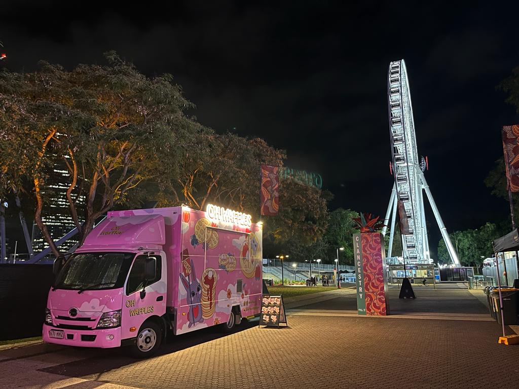 Oh Waffles busy night event